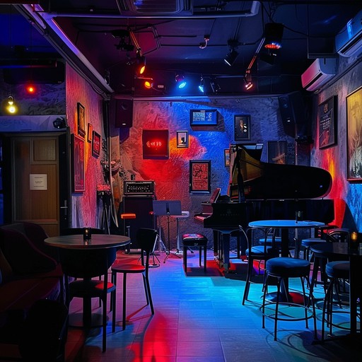 An instrumental tune where soft yet urgent beats mingle with laid back rhythms creating a uniquely soothing yet tension filled ambiance.
