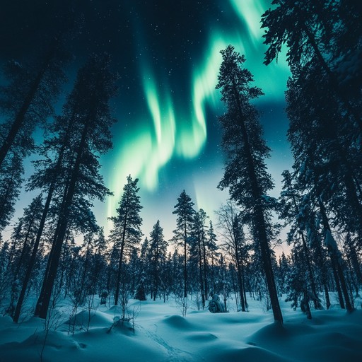 Experience a euphoric journey through the finnish nightscape with an uplifting suomipop song that paints the auroras in sound. This composition features a vibrant blend of upbeat synths, dynamic percussion, and soulful melodies, evoking the serene beauty and ecstatic energy of the northern lights. Perfect for creating an atmosphere of joy and awe.