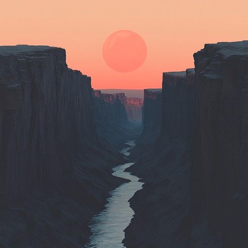 This track leverages the natural reverberations similar to that of echoes bouncing off canyon walls, using elongated notes and fading tones to create a landscape of sound that feels both expansive and introspective.