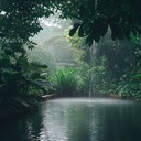 a soothing jingle capturing the essence of gentle rain showers.