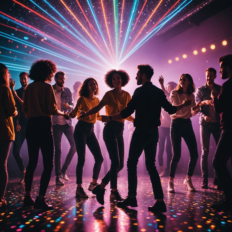 A spirited nu disco track that combines traditional disco elements with contemporary electronic music, offering a fresh take on the classic genre, ideal for dance enthusiasts and nostalgia lovers alike.