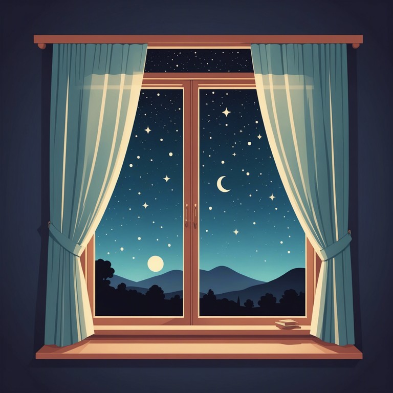 Imagine yourself lying back on a soft bed, gazing at a star filled sky through your open window, as gentle beats pulse like the quiet heartbeat of the night. The track invites listeners into a world of calm and mystic dreams, perfect for unwinding after a long day.