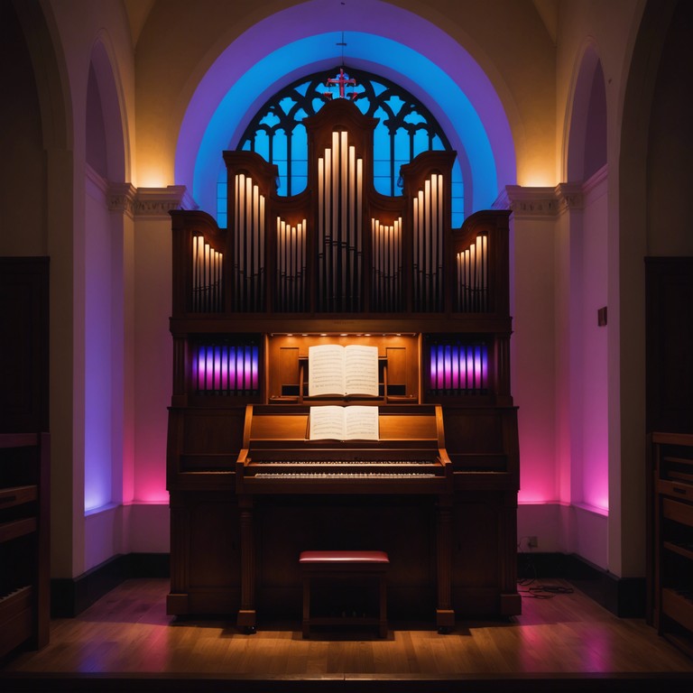 In this transformative piece, the resonant vibrations of a church organ blend with mesmerizing psychedelic elements to create a serene yet expansive soundscape. Inspired by both gospel and psychedelic traditions, the track evokes a feeling of spiritual awakening and cosmic exploration, ideal for contemplative listening or introspective meditation.