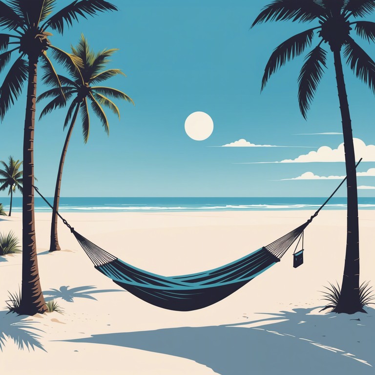 Imagine a laid back, sunny afternoon at a beach festival with the sweet sounds of a carefree dub track playing in the background. The music is characterized by its breezy rhythm, punctuated by the melodious tunes of an electric piano. It's the sound of relaxation, perfectly capturing the essence of a serene summer day.