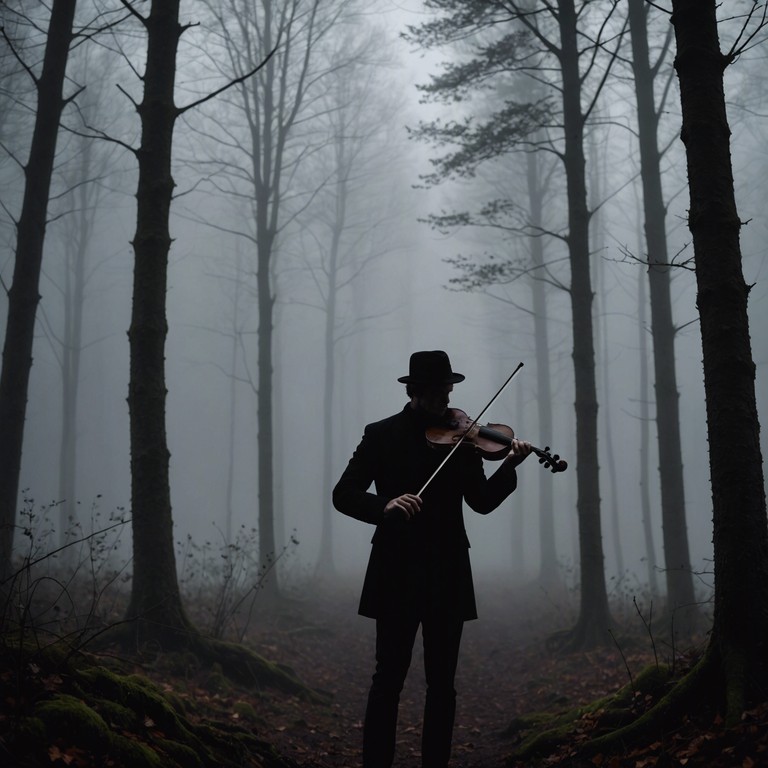 Echoes from the dusky vale provides an introspective journey into the darker side of folk music, where each strum of the viola awakens the eerie beauty of rustic landscapes shrouded in mystery. This track is a haunting dance of light and shadows, inviting listeners to explore the depths of their own imagination.