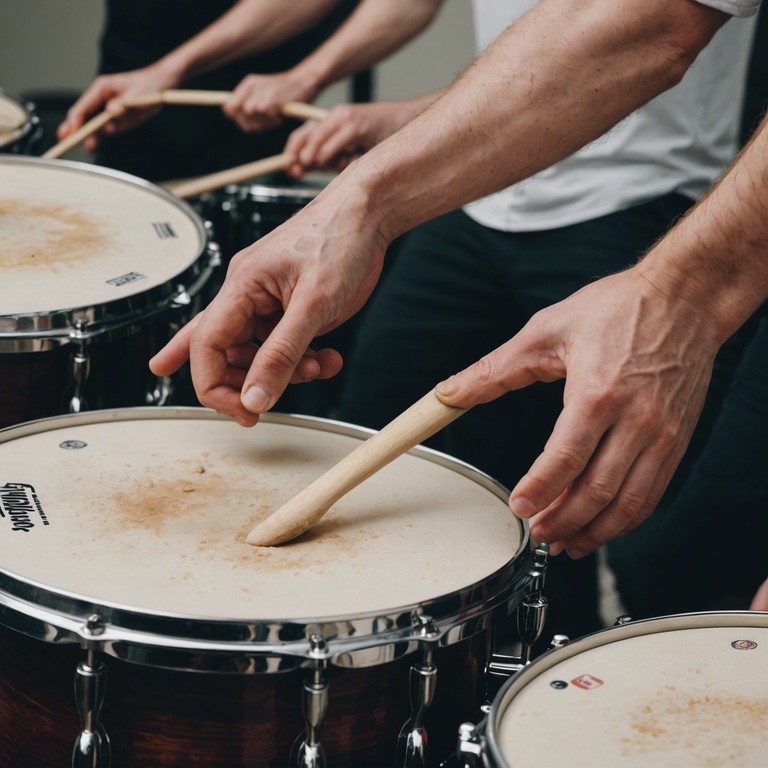 An explosive drum track woven with heavy metal influences to create a heart racing listening experience. The music captures the thrill and power of a stormy confrontation between drums and metal.