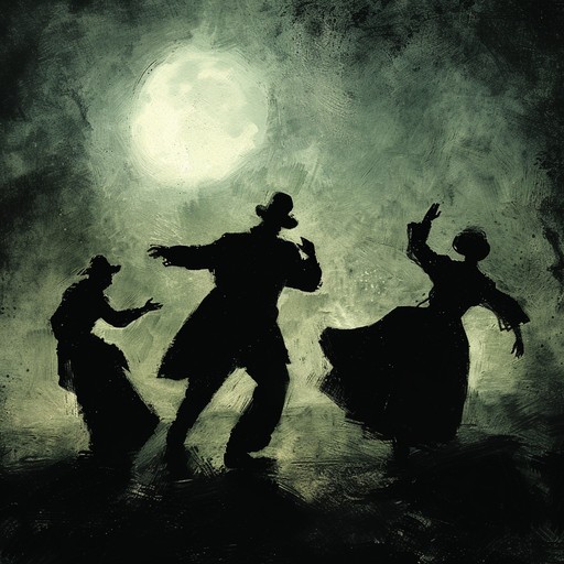 Explore the haunting fusion of klezmer and eerie atmospheres. Clarinet leads ancient melodies into shadowy realms, enhanced by ghostly strings and brooding percussion. It's a journey through a mystical, haunted celebration where tradition meets darkness.