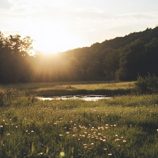 Immerse yourself in soothing piano harmonies and gentle rhythms inspired by a calm summer afternoon, invoking the tranquility of sun kissed fields and the gentle murmur of a distant brook