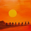 rhythmic journey through ancient saharan warrior cultures and rituals