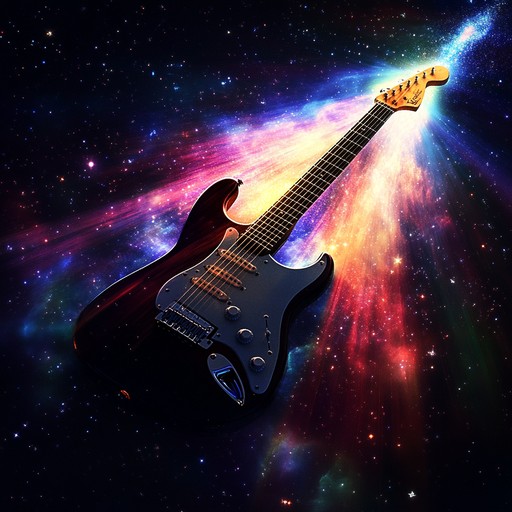 An upbeat and dynamic instrumental track intertwining progressive rock elements with energetic guitar riffs, leading listeners through infinite sonic explorations