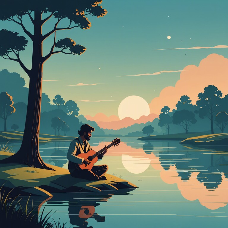 Imagine sitting by the serene ganges as the sun sets, the water gently lapping at the shores, while a sitar plays a soothing melody in the background. This calming and reflective hindustani piece provides the perfect backdrop for meditation or unwinding after a long day.