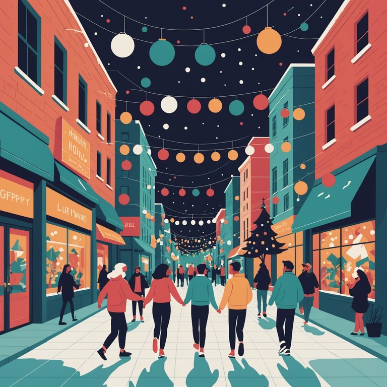 A high energy instrumental track blending traditional holiday melodies with urban rap rhythms, perfect for uplifting the festive spirit. Explores themes of celebration, community, and joy with a modern twist.