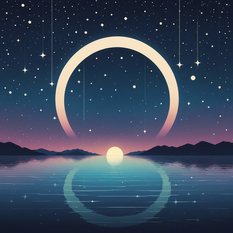 In this track, the soothing, airy textures of ethereal wave are combined with expansive, celestial like atmospheric sounds to create a feeling of floating through space or being submerged in a deep, tranquil sea. The music moves slowly, like waves of sound that gradually build and recede, providing an immersive listening experience.