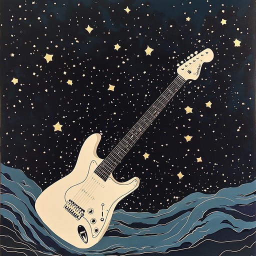 A heartfelt exploration through progressive rock soundscapes, blending intricate guitar solos with warm, soulful melodies. The composition emphasizes emotional depth, using lush harmonies and dynamic shifts to lead listeners through an introspective journey among the stars.