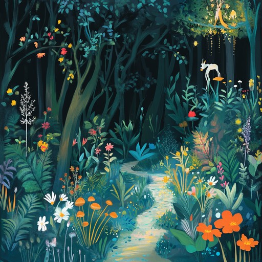 Experience an exciting quest in a magical forest filled with enchanting creatures and hidden mysteries. This dramatic instrumental captures young imaginations, creating suspense and wonder at every turn. Led by the melodic flute, the journey is highlighted by lively percussion and charming strings that bring the story to life.