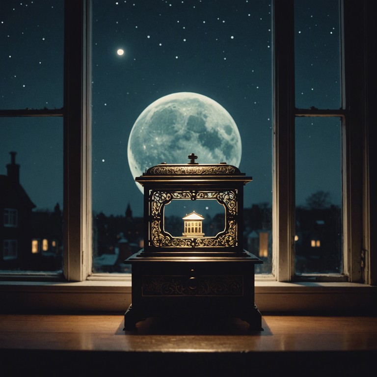 Imagine a serene, moonlit landscape where each note sparkles like a diamond against the quiet night. The music carries a sense of lightness and enchantment, as if stepping into a dreamy, star filled journey. Each tone mimics the glitter of stars, creating a whimsical atmosphere that transports the listener to a serene, ethereal realm.