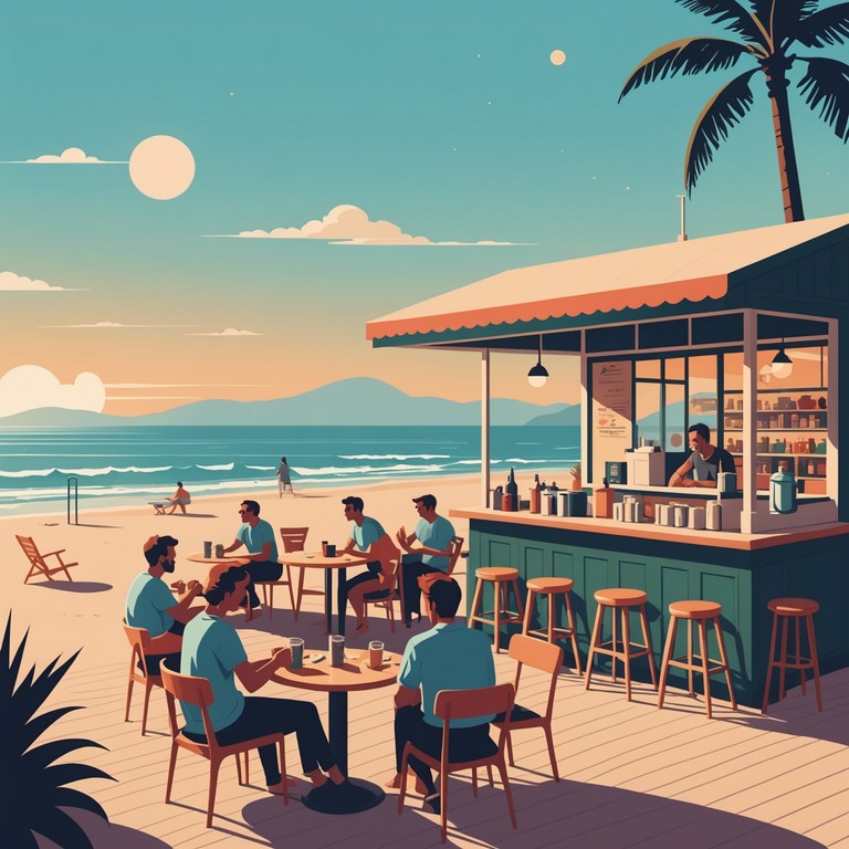 Imagine sitting by the sandy shore of rio, the sky painted in hues of orange and pink as the day winds down, the gentle strumming of an acoustic guitar complementing the rhythmic whisper of the ocean waves.