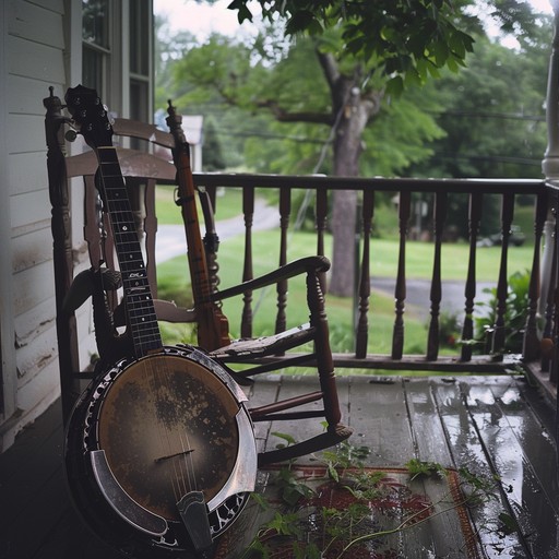 This energetic instrumental features fast-paced banjo picking accompanied by a steady acoustic guitar rhythm and the occasional fiddle melody. The song evokes images of friends gathered on a front porch, enjoying each other's company and the simple pleasures of life in the countryside.