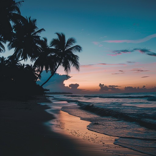 Experience a romantic sunset on a tropical beach through a relaxing and soothing melody that conjures images of gentle ocean waves and warm sand beneath your feet. Perfect for a love filled evening surrounded by natural beauty.