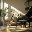 joyful instrumental torch lounge with saxophone and warm piano melodies