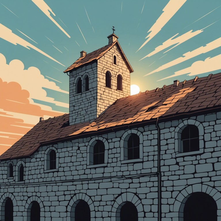 Dive deep into an auditory experience where whispers multiply and resonate through the damp, cold stone of a forgotten cathedral's undercroft, creating a soundscape that's both unnerving and captivating.