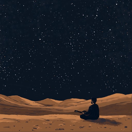 An intimate journey through the starry desert night with the soulful sounds of the oud. The piece beautifully blends traditional arabic melodies with a serene and reflective atmosphere, perfect for a night of contemplation under the stars.