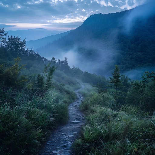 This instrumental banjo composition takes you across misty, forgotten trails of the appalachian region, evoking a strong sense of yearning and nostalgia. Accompanied by subtle guitar and fiddle, it allows for a deeply introspective and emotional auditory experience.