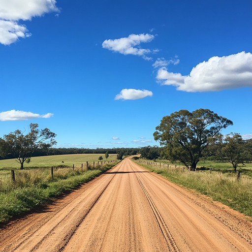 An energetic and uplifting instrumental country track that celebrates the simple pleasures of countryside living, featuring lively acoustic guitar melodies and toe tapping rhythms that evoke images of open fields and sunny days.