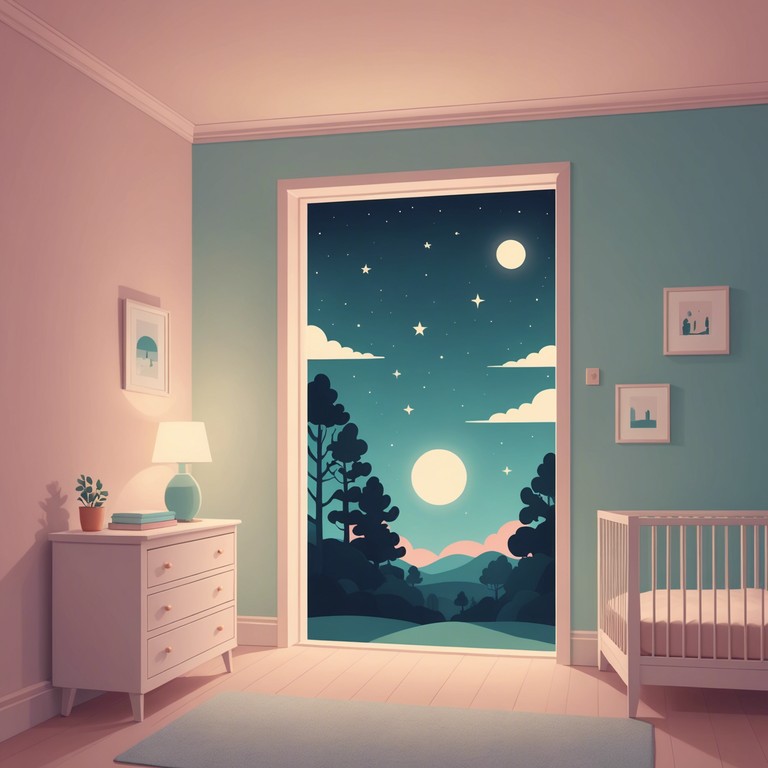 This track combines the delicate sounds of a music box with soothing, understated harmonies, designed to lull young listeners into a peaceful and rejuvenated sleep. The composition features gentle, flowing rhythms reminiscent of a quiet rainfall, creating an atmosphere of tranquility and restfulness, perfect for naptime or bedtime in a nursery.