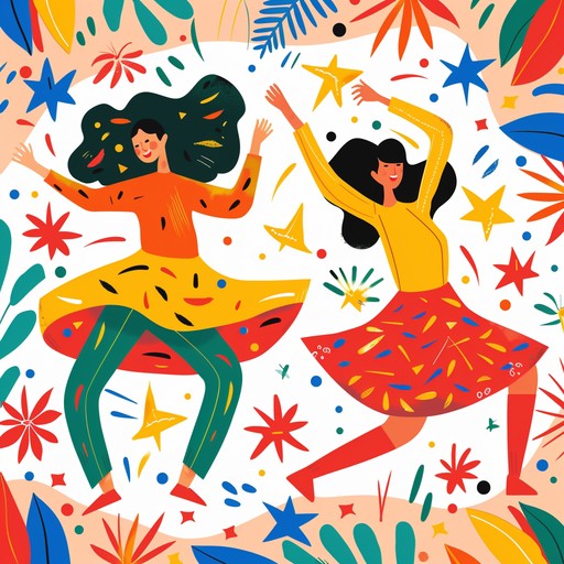 Lively and cheerful instrumental forró song featuring festive accordion melodies, syncopated triangle rhythms, and steady zabumba drum beats. Perfect for dancing at outdoor parties during the festa junina holiday in brazil.