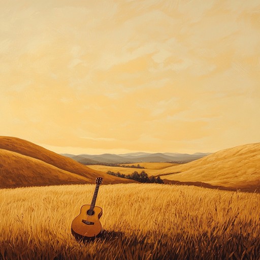 An expansive instrumental piece that captures the majestic beauty and rugged spirit of the american frontier. Utilizing the rich timbre of an acoustic guitar, the song builds a sweeping and cinematic atmosphere, evoking images of tall grass swaying under a golden sunset. The piece transitions from a reflective and serene introduction to a powerful and spirited climax, encapsulating the timeless adventures and enduring dream of the wild, untamed west.