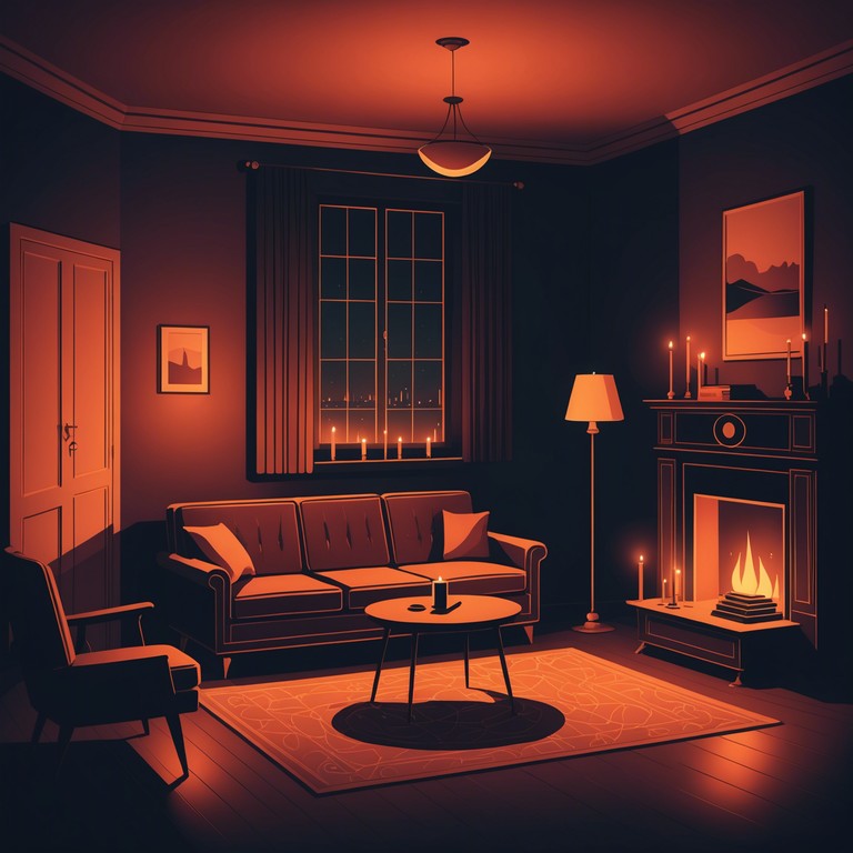 This track is an enigmatic journey through a softly lit, ghostly lounge where whispers and echoes weave a tale of mystery and solitude. The subtle use of a haunted electric piano creates a chilling, yet inviting atmosphere perfect for introspective evenings or moody night scenes.