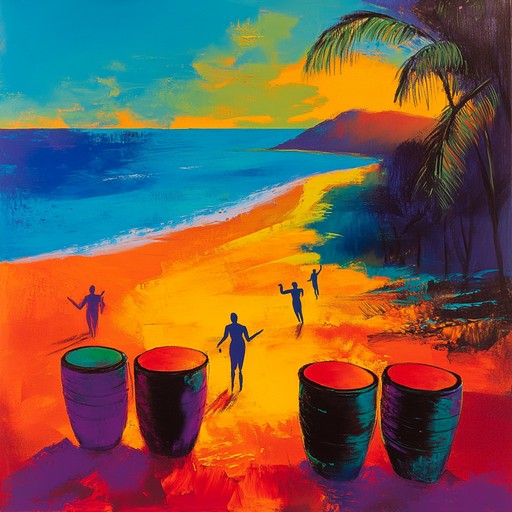 A spirited instrumental calypso track capturing the excitement of a new day, featuring vibrant steel drum melodies and lively percussion that inspire movement and joy.