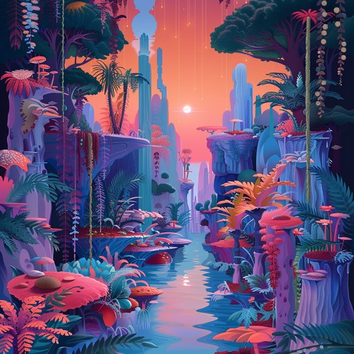 Embark on a playful psychedelic trip through a vibrant, whimsical garden. With dreamlike synths and carefree rhythms, this piece evokes an imaginative, surreal world.