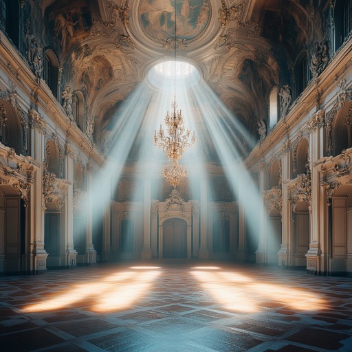 An instrumental baroque piece that guides listeners through mystical soundscapes, weaving enchanting melodies with ethereal harmonies to evoke a profound sense of mystery and wonder.