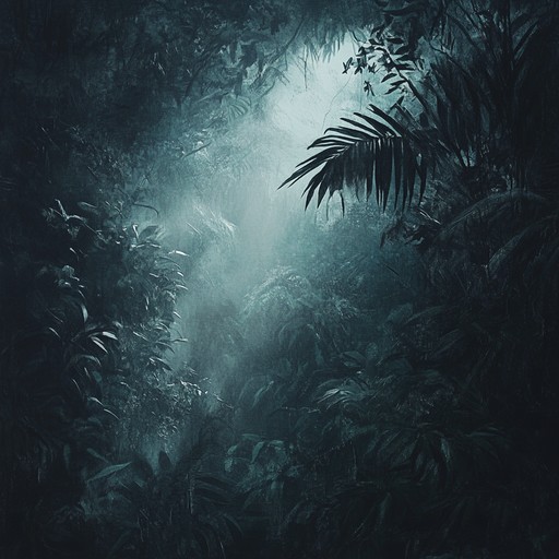 Explore the enigma of a hidden jungle through haunting, reverberating dub rhythms that blend atmospheric elements with deep bass and otherworldly echoes, transporting you to a sonic landscape filled with dark, mystical undertones.