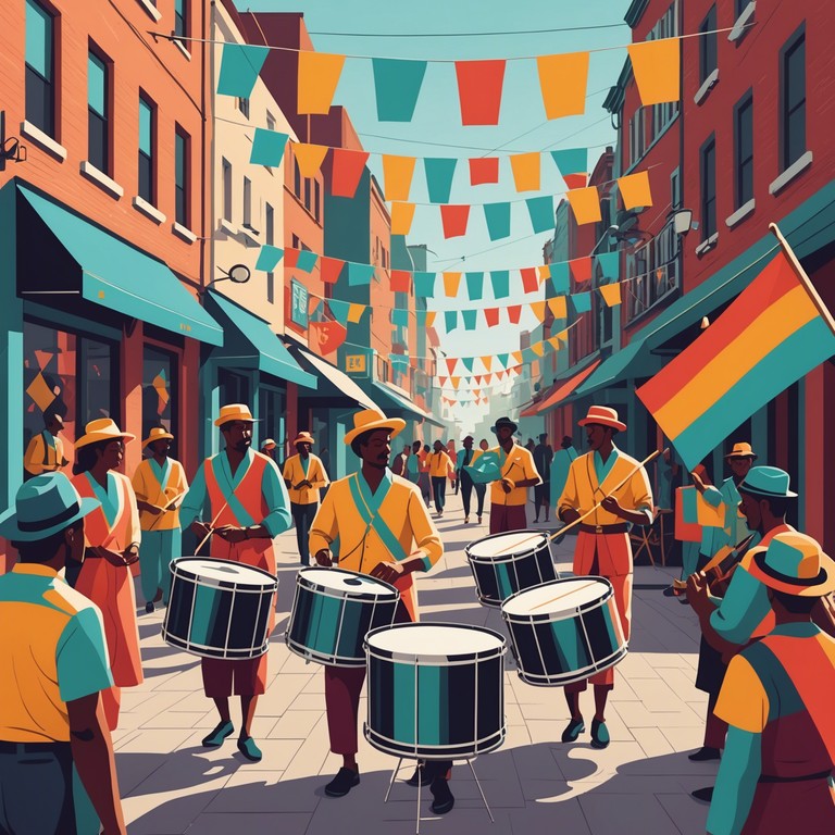 An instrumental track that encapsulates the spirit of global festivity, featuring indigenous instruments and rhythms from various cultures to create a vibrant, universal celebration sound.