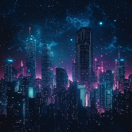 Immerse yourself in a powerful electronic odyssey that transports listeners into a vast, futuristic digital landscape. The composition builds with intensity, layering dynamic synths and driving beats to evoke the rise of digital entities in a neon lit cyber world.