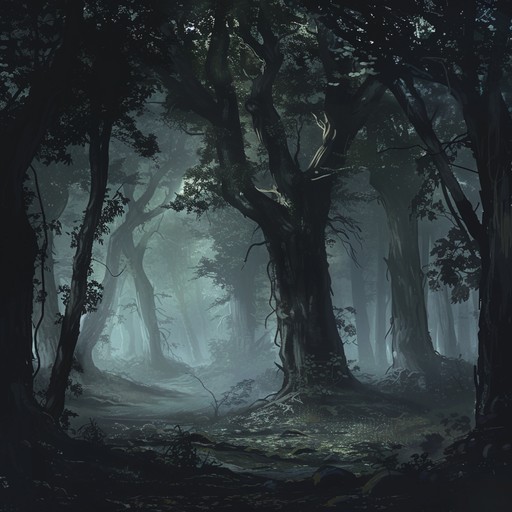 Immerse yourself in a shadowed forest where ancient whispers merge with haunting melodies and rhythmic drumbeats. Ethereal flutes guide you through forgotten paths and eerie tales.