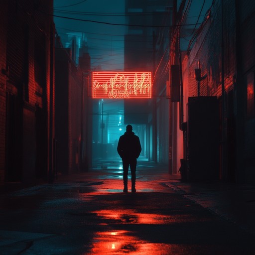 Immerse yourself in an atmospheric grime instrumental that portrays the solitude felt wandering alone through empty city streets at night, with minimalist beats and haunting synths creating a sense of isolation.