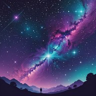 ethereal tones drifting through cosmic voids.