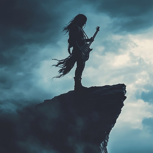 A thrilling instrumental piece blending powerful rock guitar riffs with haunting nordic melodies, evoking the fierce spirit of viking warriors charging into battle