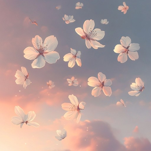 This instrumental track blends traditional japanese spiritual themes with modern j pop elements, creating an ethereal soundscape that uplifts and inspires. Gentle koto strings intertwine with shimmering synth pads, transporting listeners to a serene realm where ancient meets contemporary.
