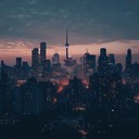 city sounds blend with rhythmic beats