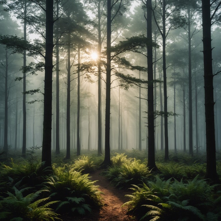 An instrumental track characterized by its fusion of haunting ethereal sounds with the lively, organic textures of freak folk, creating an otherworldly retreat into nature’s own soundscape. The music ebbs and flows with dynamic complexity, echoing the unpredictable patterns of the wilderness.