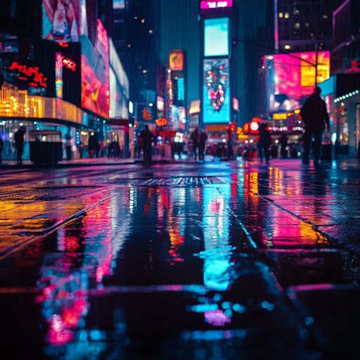 In a futuristic megacity, cyberpunk vibes meet 165 bpm as neon lights flicker with each beat. This track captures the high energy pulse of a city that never sleeps, echoing through the dense electronic fog with vibrant rhythms.