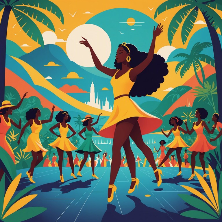 Heavenly samba echoes uses the power of samba music to create a peaceful, reflective environment, inviting listeners to connect with their inner self while experiencing the joyous and festive atmosphere of brazilian samba.