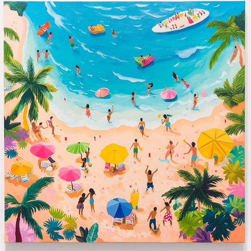 This high energy, tropical reggaeton track captures the essence of a summer beach party with its infectious rhythms, vibrant beats, and euphoric vibes. Perfect for dancing and having fun under the sun.