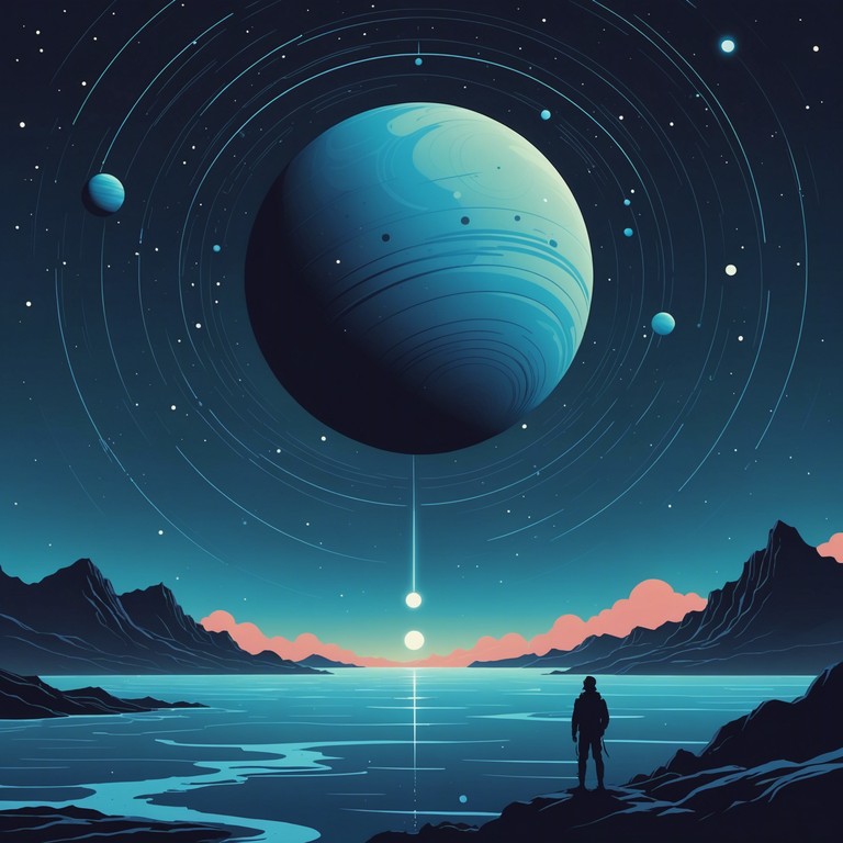 Imagining a journey through neptune's serene landscapes, this alternative version deepens the celestial experience with layered synth melodies that echo through a dream like state.