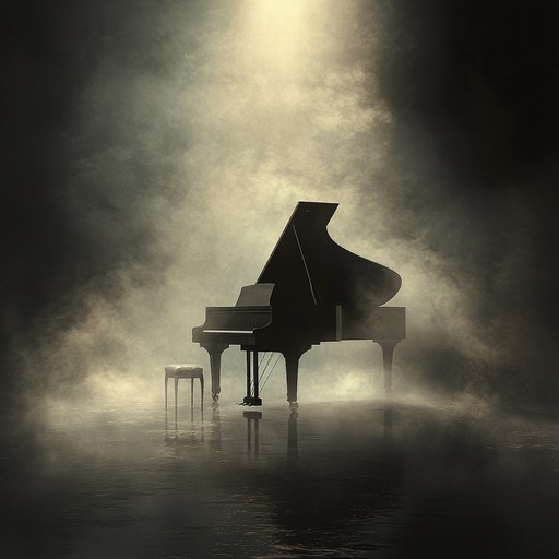 An instrumental piece that evokes the enigmatic atmosphere of a shadow filled ballroom where melodies reveal hidden stories through a mesmerizing waltz.